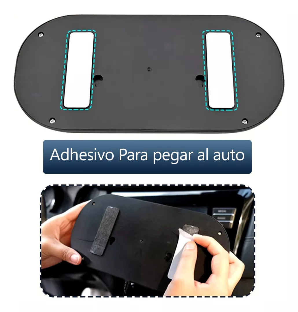 Ventilador Automovil Usb Doble Cabezal