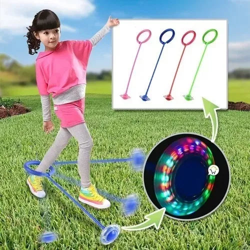 Hula Hula De Pie Pack De 2 Juguete De Niños Con Luz Led